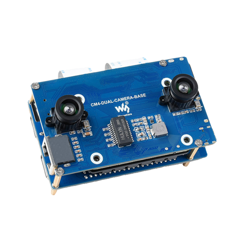 Raspberry Pi Compute Module 4 Dual Camera Board - 핫 라즈베리 PI CM4 쌍안경 비전