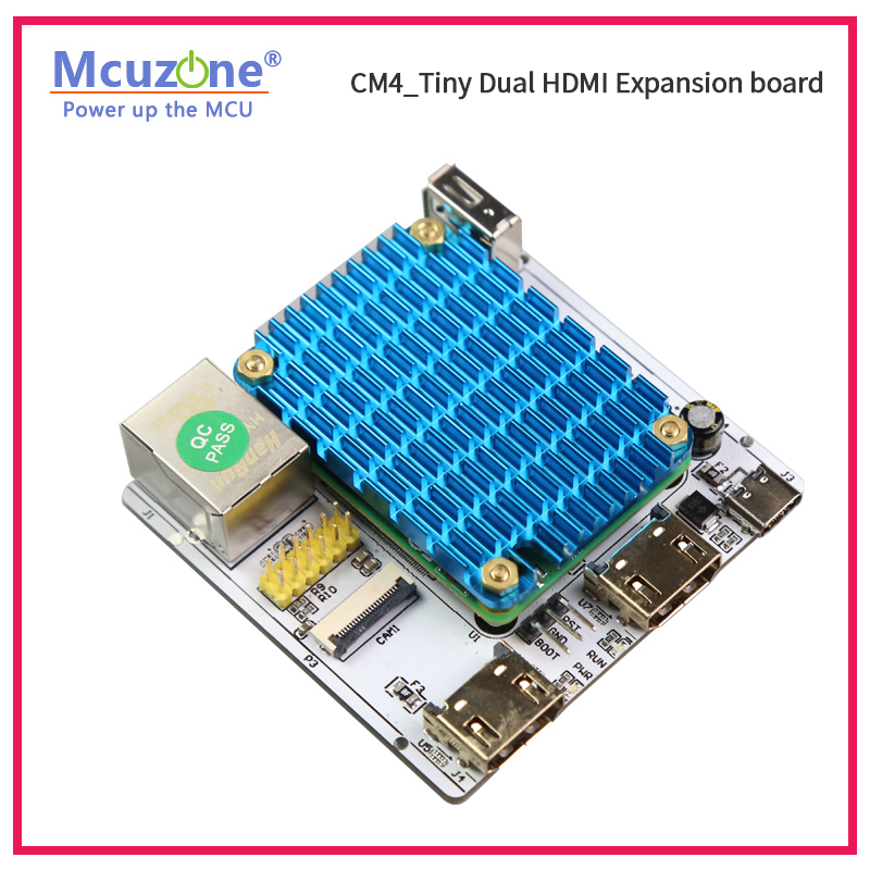 RPi CM4_Tiny 확장 보드, 듀얼 HDMI, 기 - Raspberry Pi Compute Module 4 Dual Camera Board 리뷰 및 가격