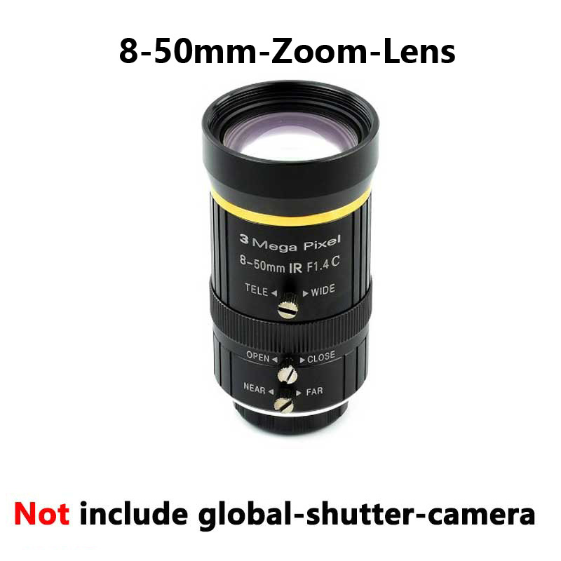 라즈베리 파이 글로벌 셔터 카메라 망원/100X-현미경 - Raspberry Pi Global Shutter Camera Imx296 리뷰 및 가격